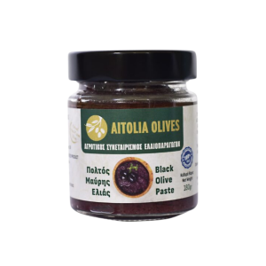 Πάστα Μαύρης Ελιάς – Συσκευασία 180gr